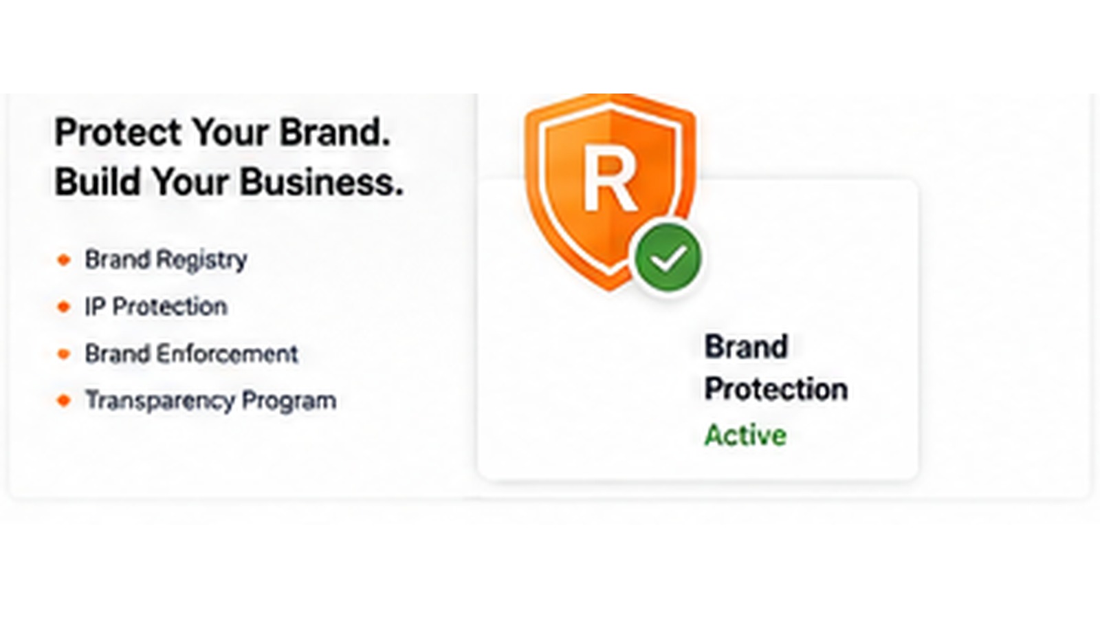 Amazon Brand Registry Support Built for Sustainable Growth visual concept