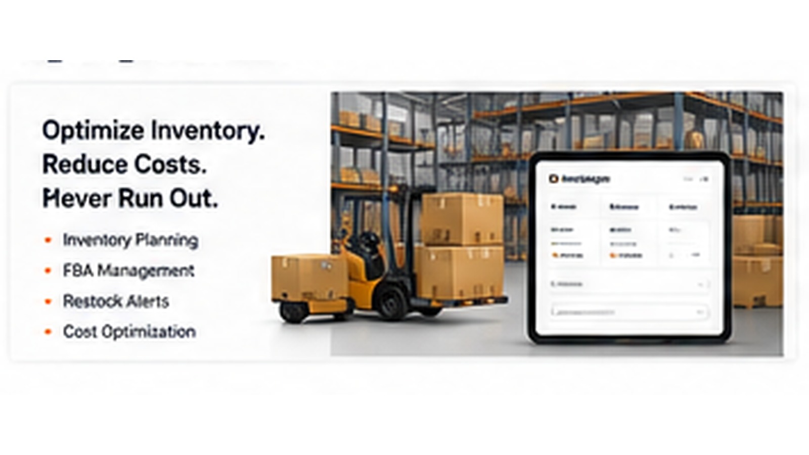 Amazon FBA & Inventory Operations Built for Sustainable Growth visual concept